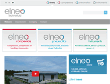 Tablet Screenshot of elneo.com